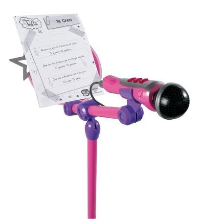 Microfon cu stativ Violetta