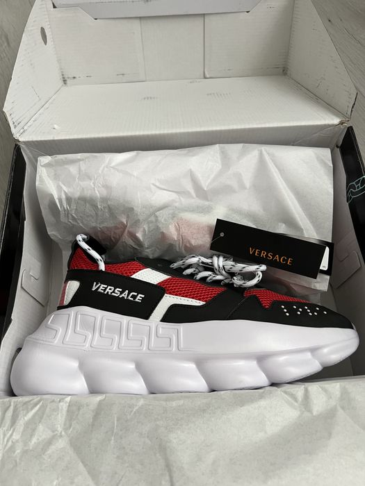 Versace Chain Reaction Black/ Red 43