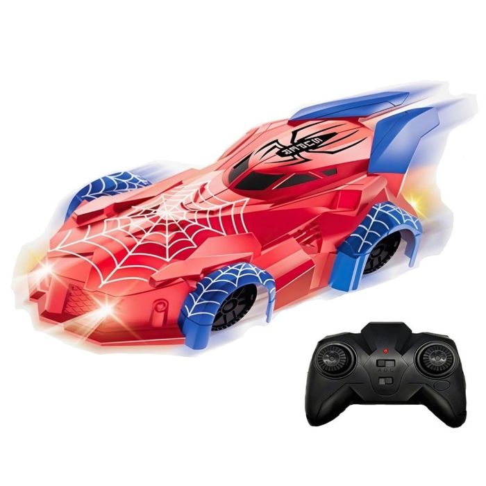 Радиоуправляема кола, движеща се по стени и тавани Спайдърмен