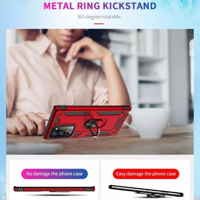 Husa hybrid ARMOR cu inel pt. Samsung Galaxy Note20 , Note 20 Ultra 5G