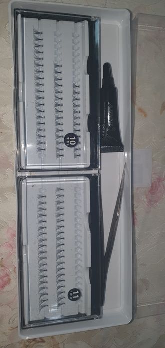 Комлект за поставяне на мигли на снопчета