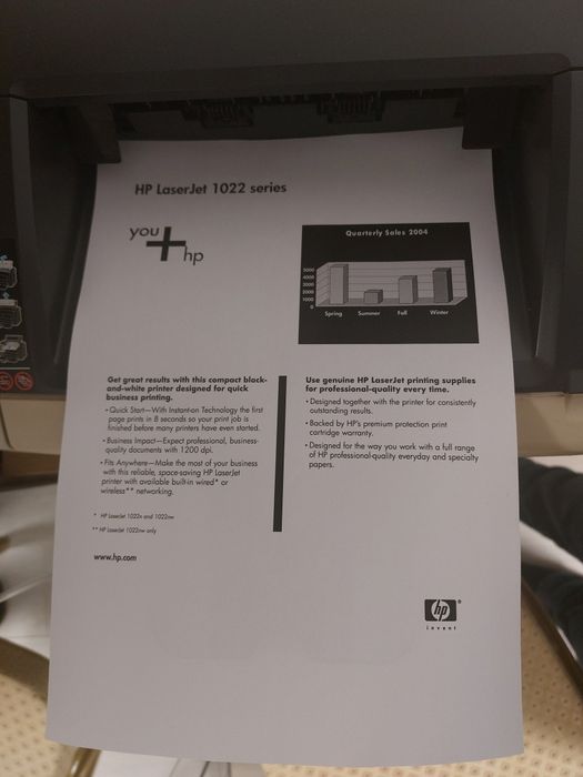 Imprimanta laser HP 1022