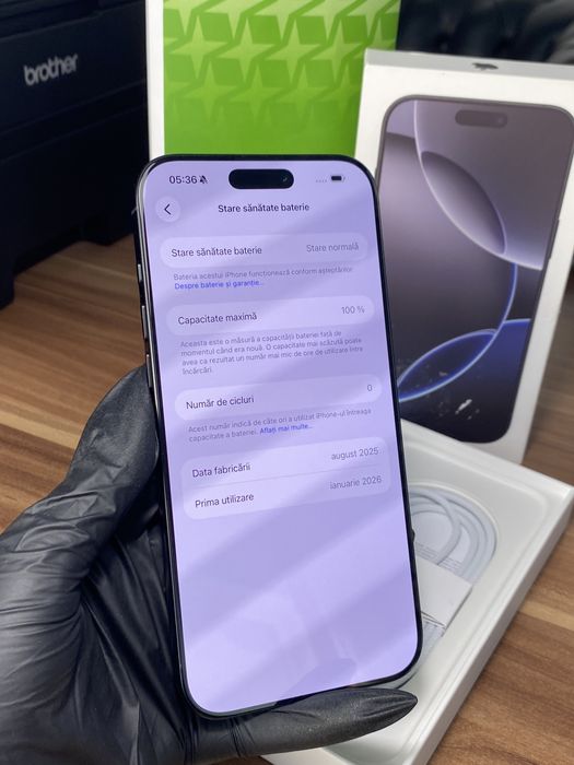 iPhone 16 Pro Max • 1 TB• Black Titanium