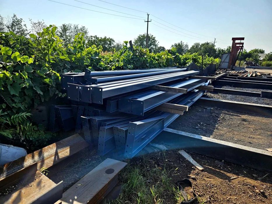 Метално хале - ригел - метална конструкция 12х30м