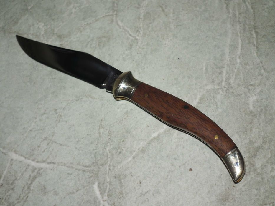 Briceag traditional maghiar Fejesgörbe cu certificat mester Kocsis Ferenc arc decorat