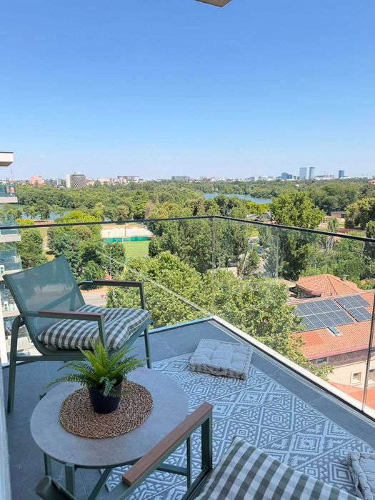 Inchiriez apartament 2 camere mobilat si utilat in zona Casa Presei - Straulesti