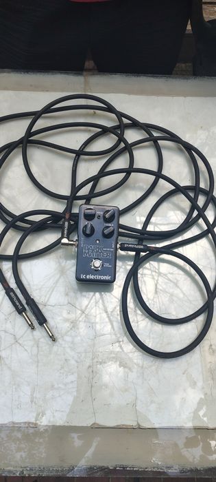 Pedala efect chitara DarkMatter Distorsion +cabluri de calitate