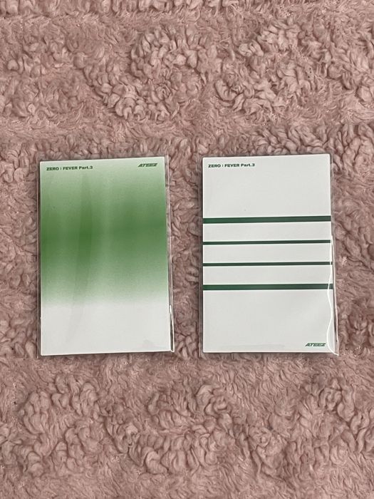 Оригинални кпоп картички ATEEZ — ZERO : FEVER PART.3 / kpop cards