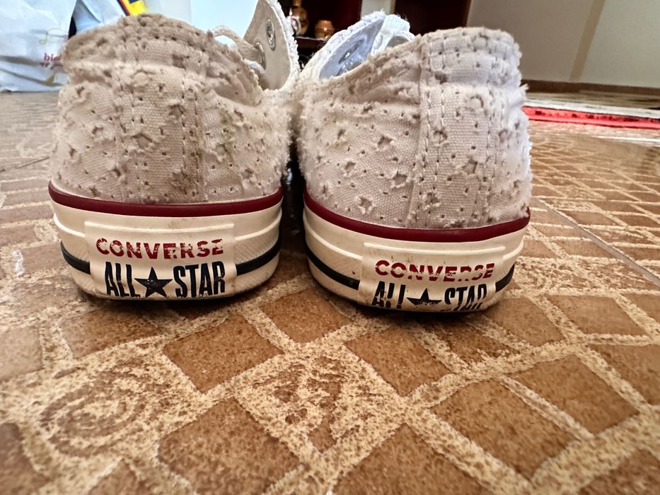 Converse originali albi model lejer de vara