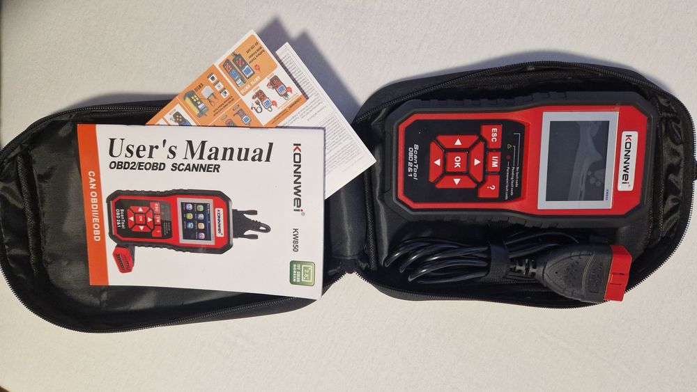 Scanner/diagnoza OBD 1+2 Konnwei KW850