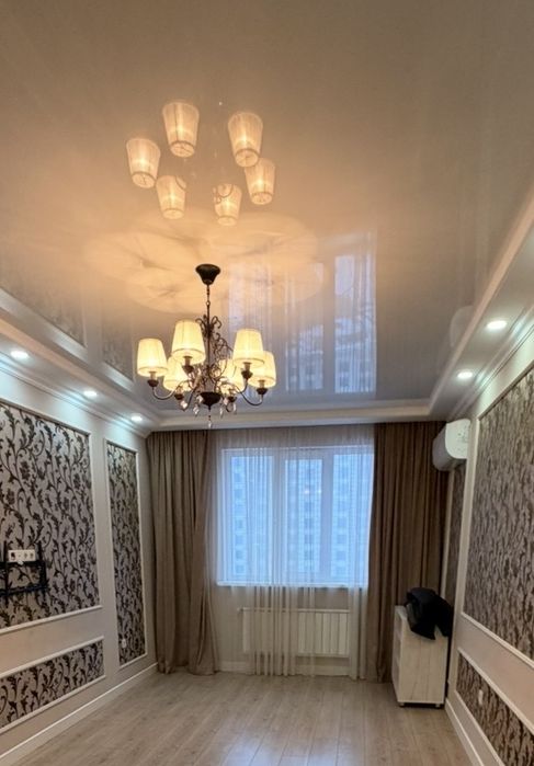 Шторы с тюлью 3 комплекта