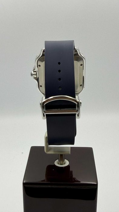 Cartier WSSA0018, Santos large, oțel, 2025, 10000€ unisex.