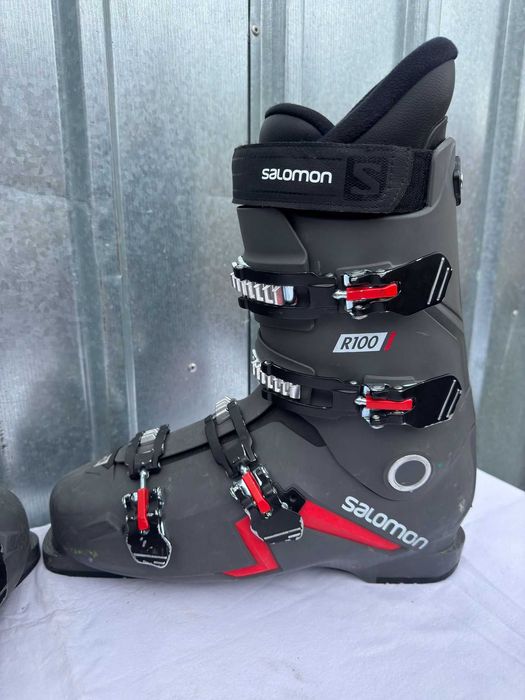 Clapari ski schi Salomon R100 marime Eur:47 Mondo:31 344mm flex:100