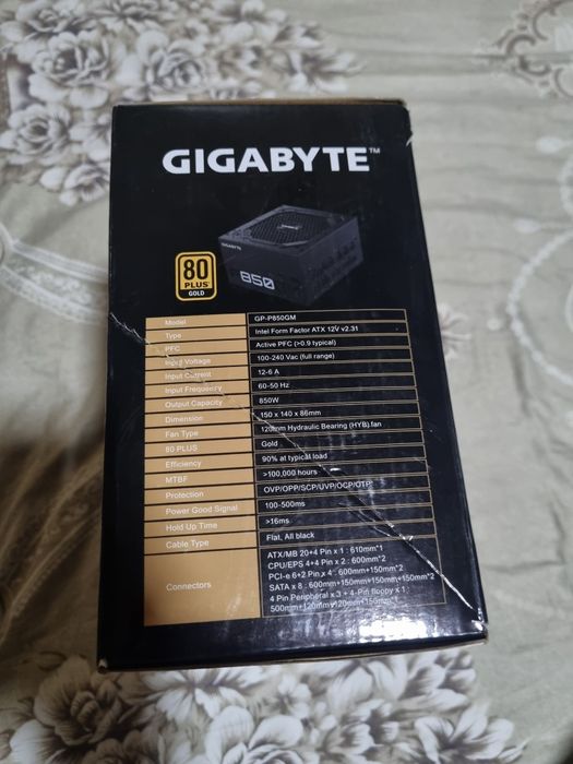 Блок питания P850GM + материнская плата