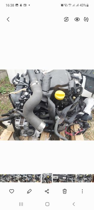 Motor renault 1.5 dci euro 6 si euro 5