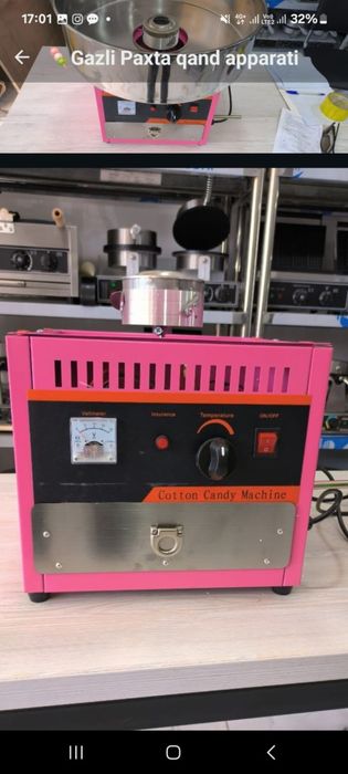 Gazli paxta qand apparat Professional Uskuna Ajoyib tanlov