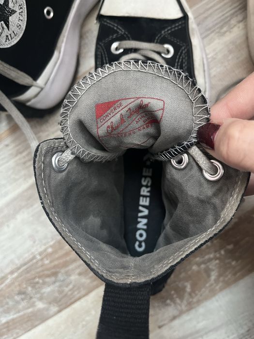 Alexander Mcqueen кецове 35 н черни converse