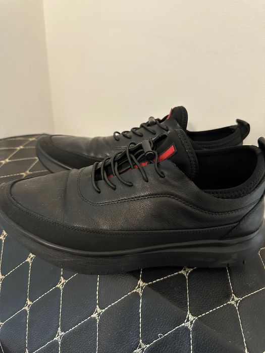 Мужские кожаные ботинки