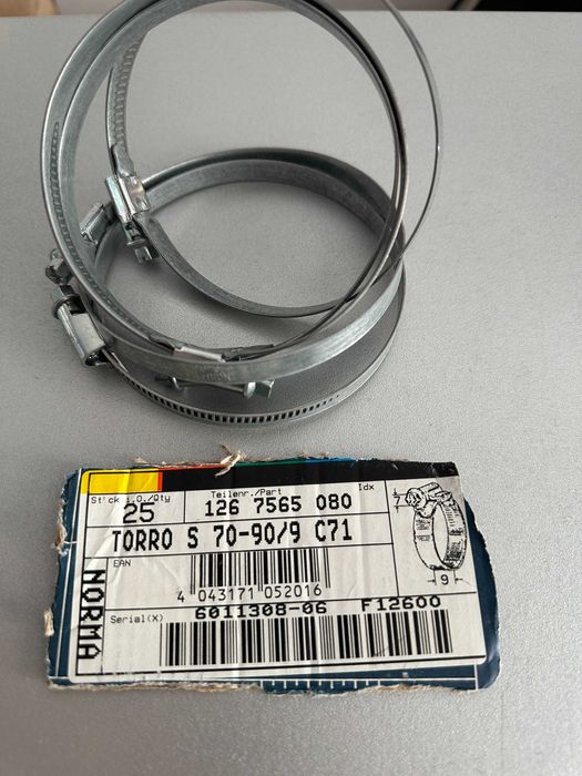 Coliere metal Norma– lichidare stoc– pachet