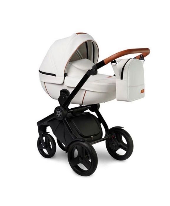 Количка 3в1 Krausman Topaz Lux white