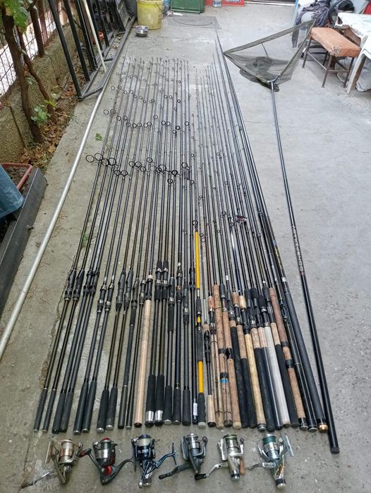 Lansete Shimano Sonik Daiwa Shakespeare crap feeder Anglia