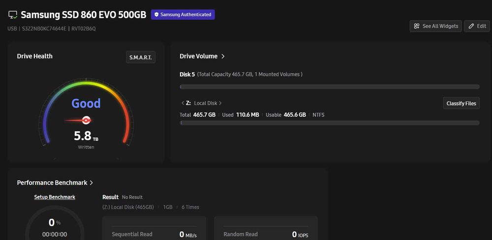 Sata 500 gb samsung ssd
