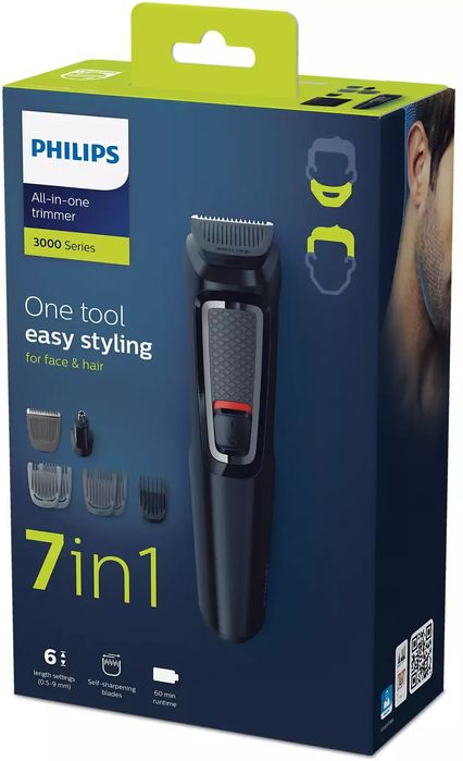 Триммер 7в1 стрижки Philips Trimmer soch soqol oladigan
