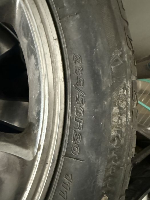 Диски с шинами на крузак прадо