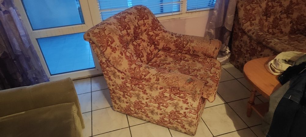 Диван двойка с два фотьойла