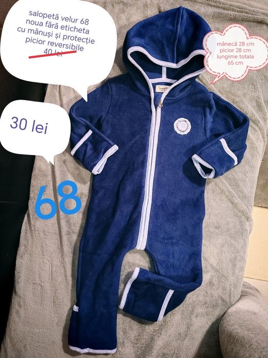 Geaca H&M 68 + salopeta de exterior