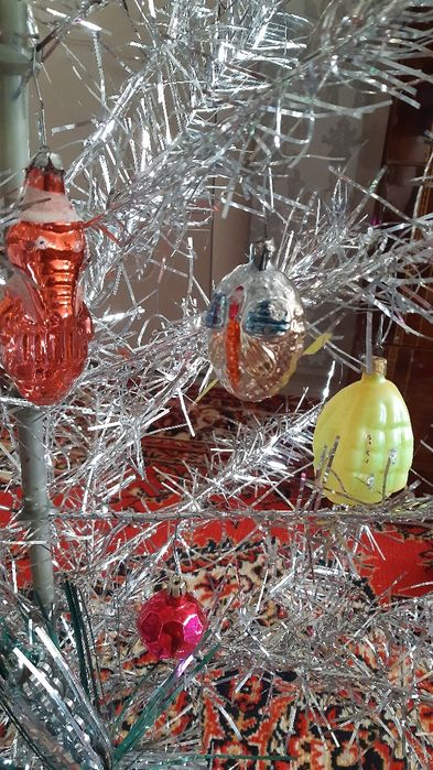 Ёлка с игрушками, СССР, 1970 годов