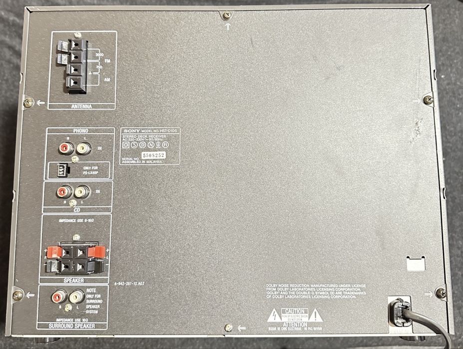 Linie audio Sony HST-D105 cu telecomanda originală!