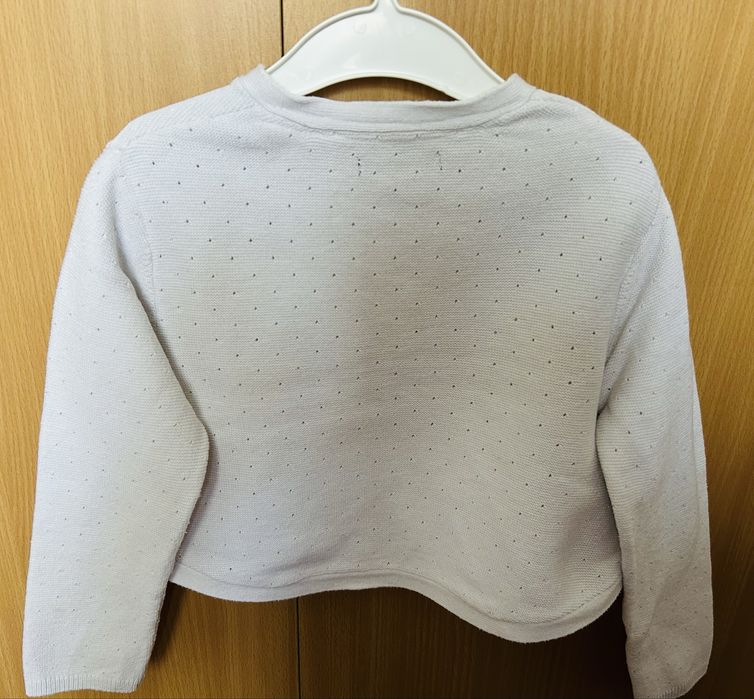 Bluza cu nasturi si fusta 92 cm