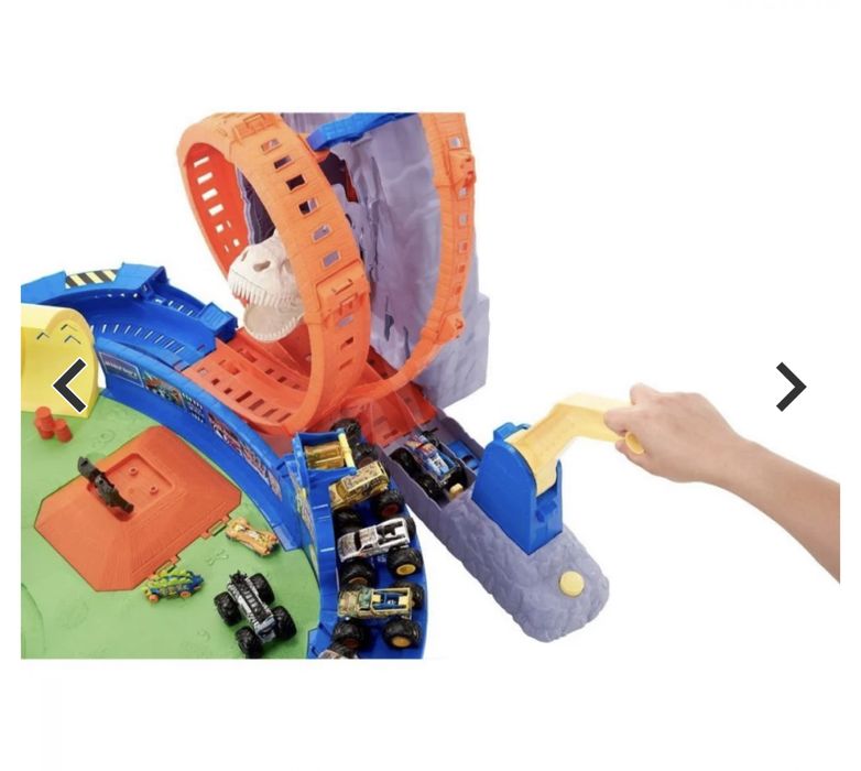 Hot Wheels, Monster Truck T-Rex Volcano Arena