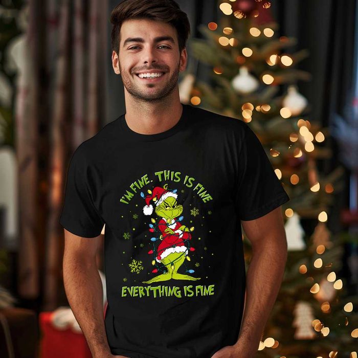 Коледни тениски с Grinch