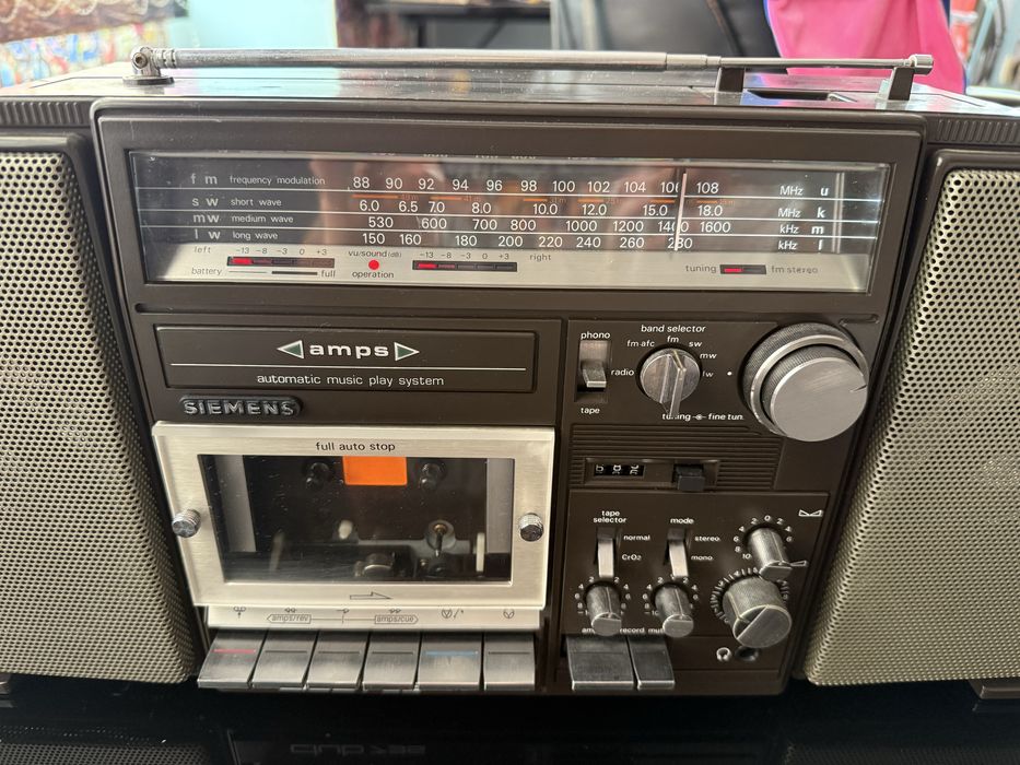 Ретро радиокасетофон Siemens Club 735