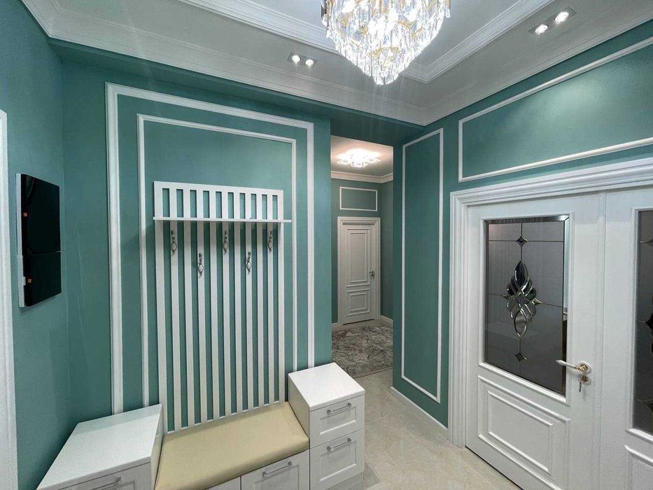 Сдается 3шка люкс квартира в элитной ЖК Парисеин на Яккасарайском