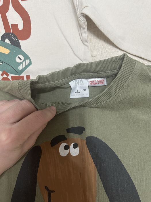 Футболки Zara 2 штуки