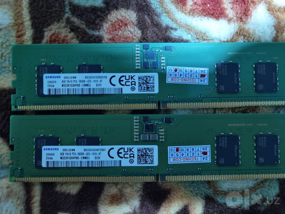 RAM Samsung DDR5 8gb 2x 5600 UDIMM RAM