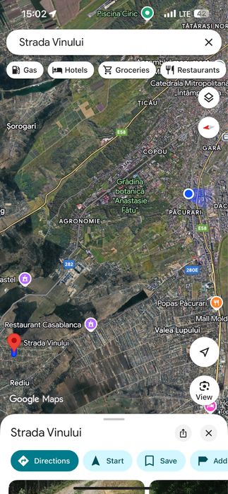 Breazu, strada Vinului 700 mp intravilan cu toate utilitatile aproape