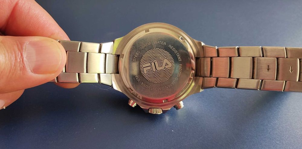 Ефектен стоманен Fila Chronograph FA-0795-G