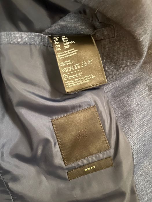 Синьо официално сако H&M - M