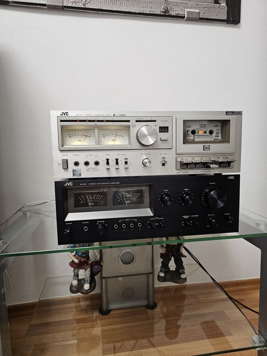Deck JVC-KDA3 Amplif JA-S22 Japan