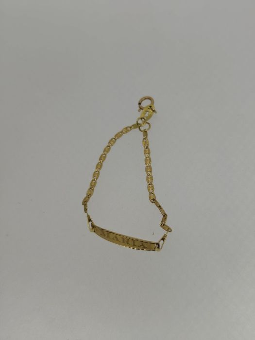 Brățară aur 18k 1.05gr inscripționată MARIA(r)