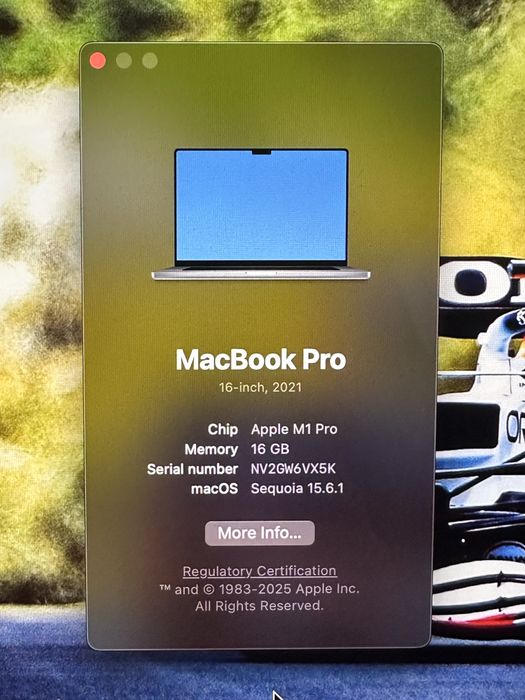 MacBook Pro 16 M1 Pro