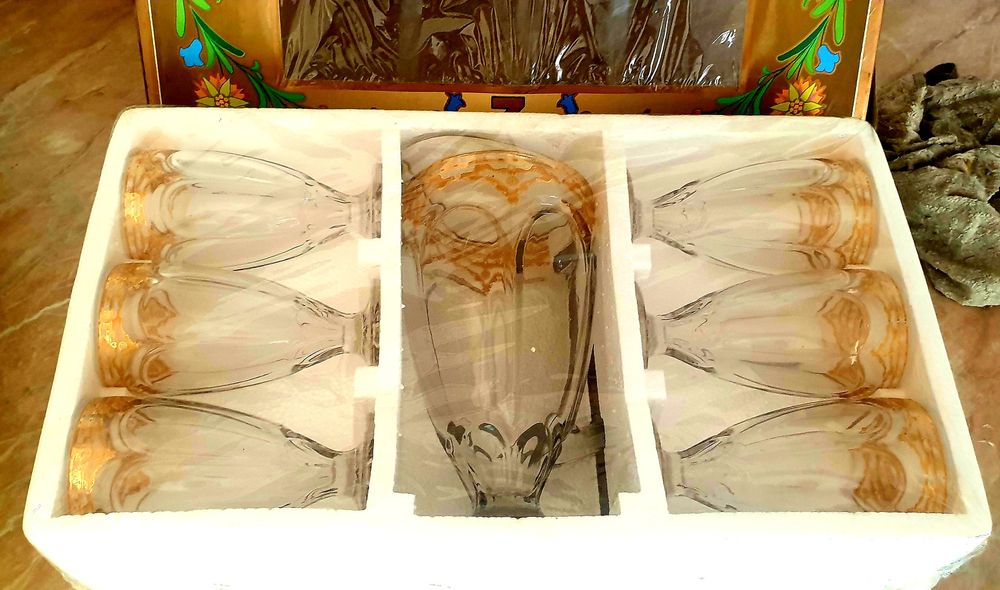 Вазы для салатов, Фужеры