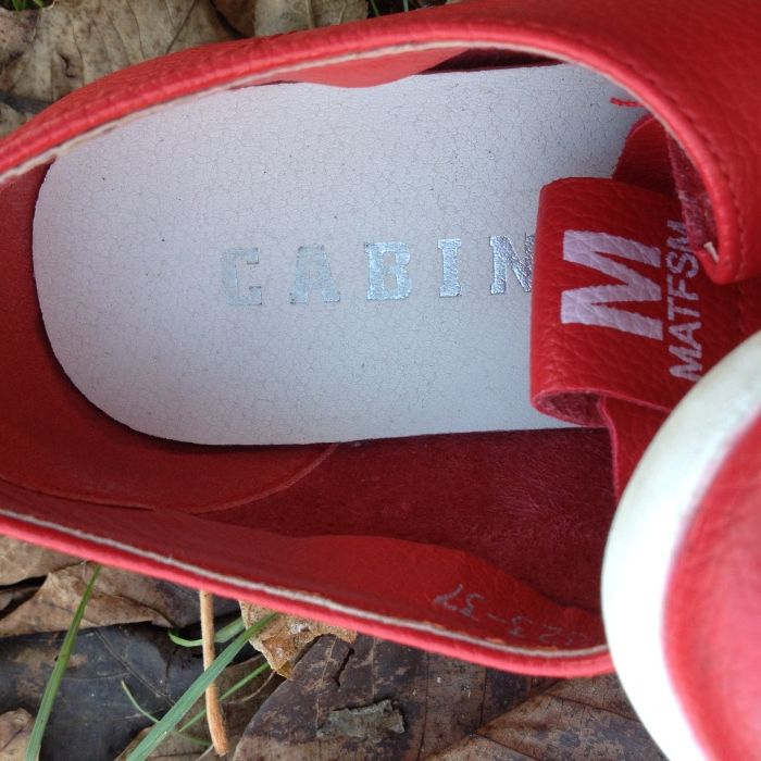 Дамски обувки 37 номер червени,естественна кожа стелка 21см.