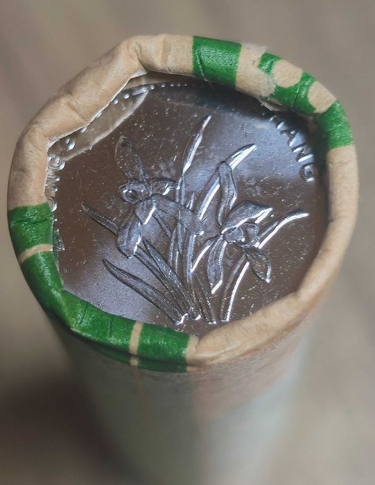 монета Китай 1-2020г.от банката фишек 50 бр