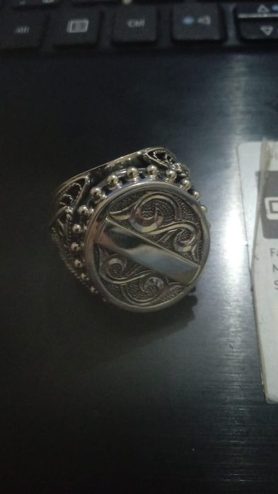 Серебряная печатка