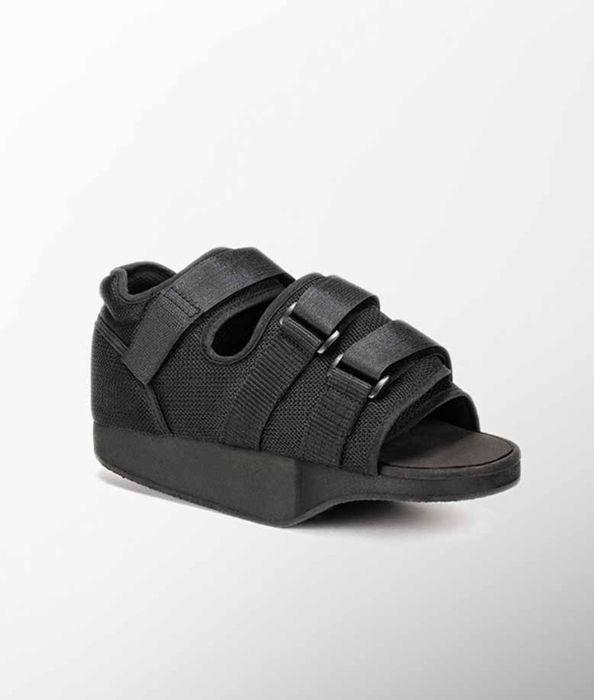 Ортопедична обувка - лява при счупени пръсти